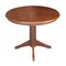 International Concepts Round 36 in Rd Top Pedestal Table, 12 in Leaf, 28.9 inH, Dining Height, Espresso, 36 in W, 48 in L K581-36RXT-27B - alternate 3